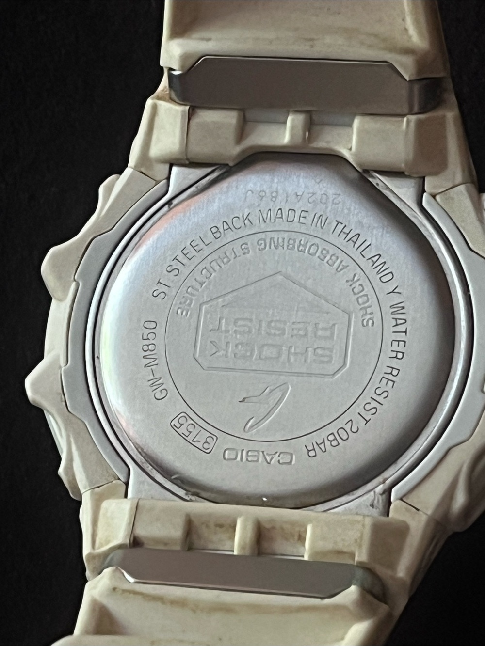 Casio White G-Shock GWM850 Watch - Picture 9 of 10